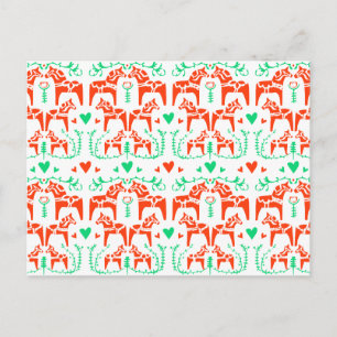 Dala Horse Postcard