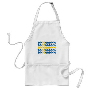 Dala Horse Sweden Flag Standard Apron