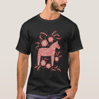 Dala Horse Swedish T-Shirt
