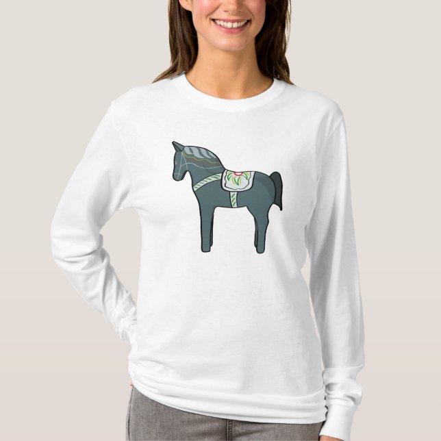 Dala horse T-Shirt (Front)
