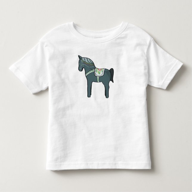 Dala horse toddler T-Shirt (Front)