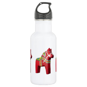 Dala Horse Water Bottle