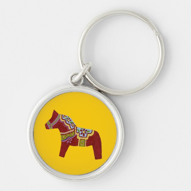 Dala Horses key chain (Front)