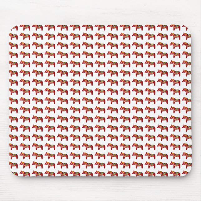 Dala Horses Mouse Pad (Front)