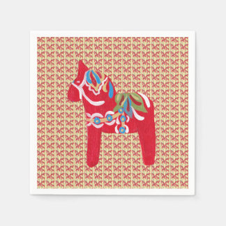 Dala Horses Napkin