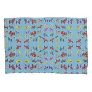 Dala Horses Pillowcase