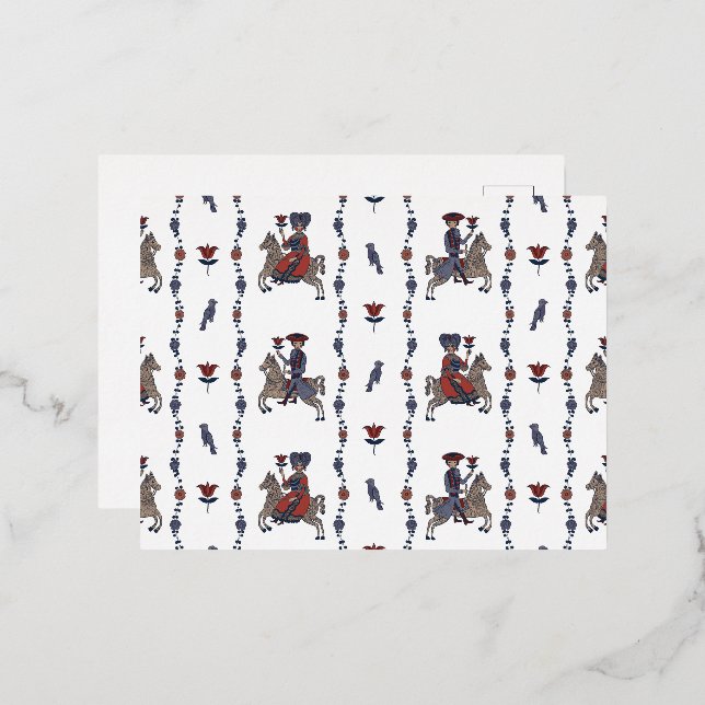 Dala W - Foil Postcards (Front/Back)