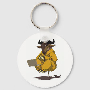 Dalai Gnu Key Ring