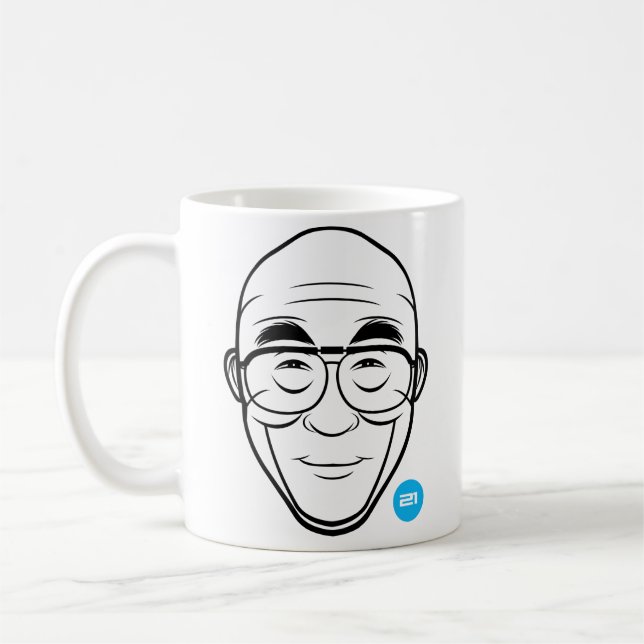 Dalai Lama Mug (Left)
