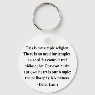 dalai lama quote 6a key ring