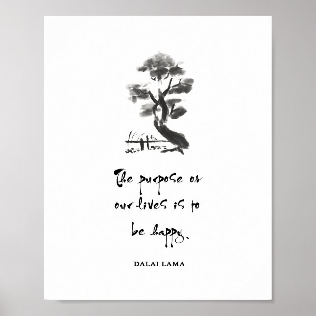 Dalai Lama quote, Dalai Lama home Poster (Front)