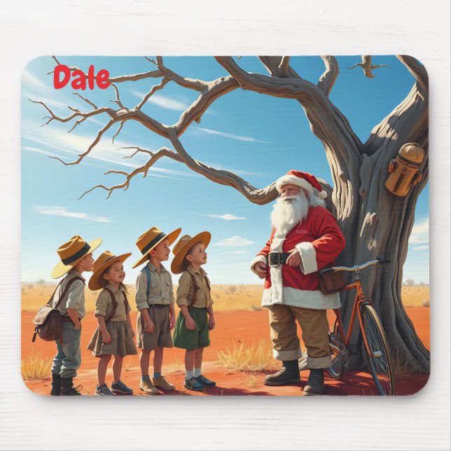 DALE ~ AN OUTBACK AUSSIE Christmas ~   Mouse Pad (Front)