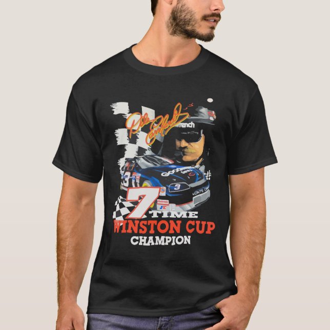 dale earnhardt 7time champions T-Shirt (Front)