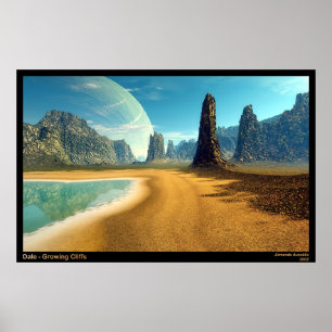 Dale - Growing Cliffs Poster