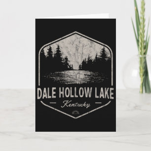 Dale Hollow Lake Kentucky Outdoors Vintage Card