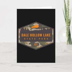 Dale Hollow Lake State Park Kentucky Ky Camouflage Card