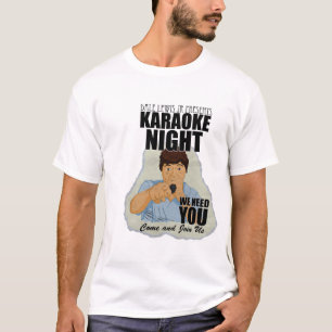Dale Lewis Jr Karaoke T (Darrell Design) T-Shirt