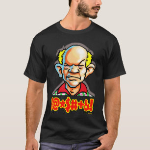 Dale The Dad Curmudgeon Cussing Graphic T-Shirt