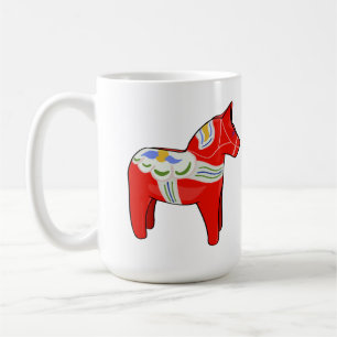 Dalecarlian horse coffee mug