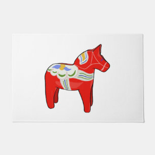 Dalecarlian horse doormat