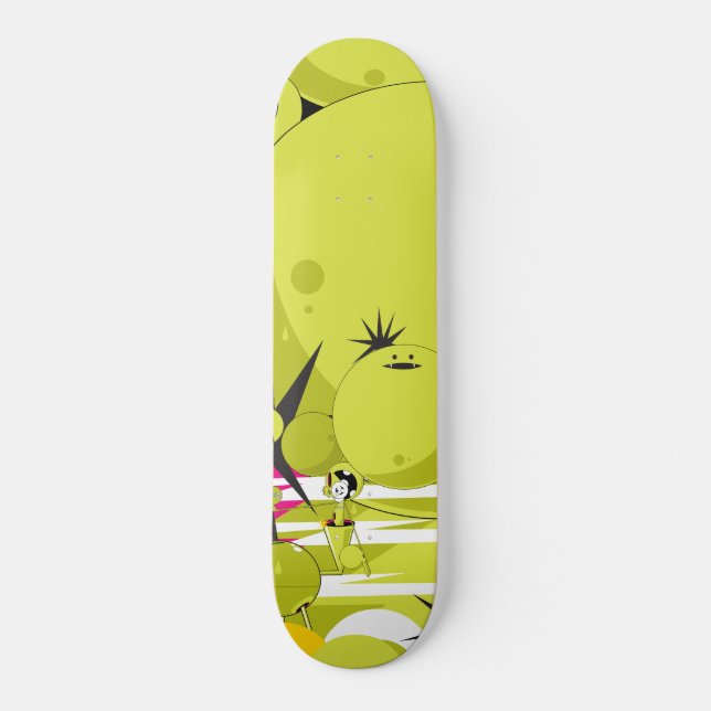 Dalek "Triptych Part 3" Skateboard (Front)