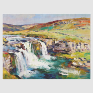 "Dales in Motion" – A Yorkshire Landscape Tissue Paper