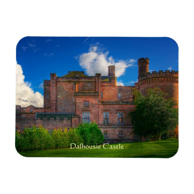 Dalhousie Castle, Midlothian, Scotland Magnet (Horizontal)