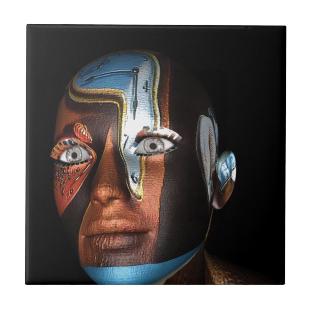 Dali 3d Illustrations on Merchandise Tile (Front)