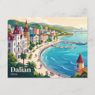Dalian, China Postcard