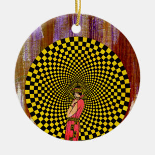 Daliance by Michael Moffa Ceramic Tree Decoration