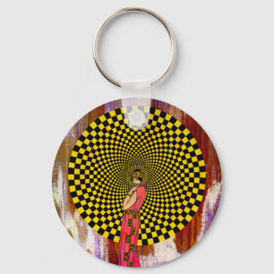 Daliance by Michael Moffa Key Ring
