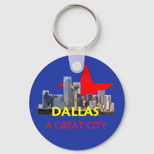 DALLAS A Great City Keychain