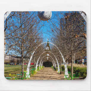 Dallas Christmas Arches Mouse Pad