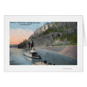Dallas City Steamer on Columbia River