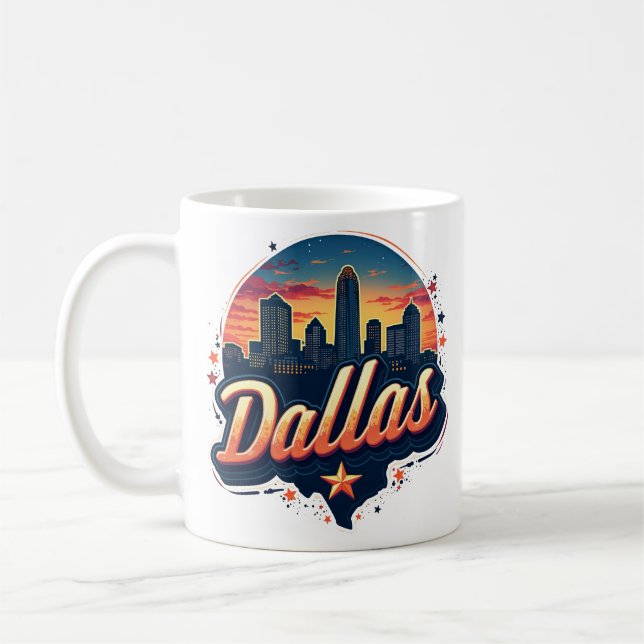 Dallas Coffee Mug (Left)
