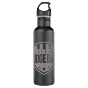 Dallas Dodgeball One-Color Logo Water Bottle