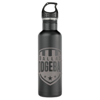 Dallas Dodgeball One-Color Logo Water Bottle