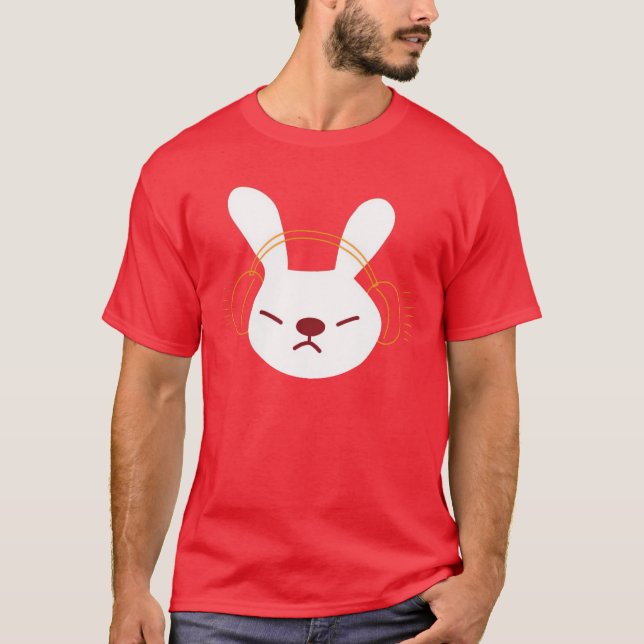 Dallas Does Indie Rabbit T-Shirt (Front)