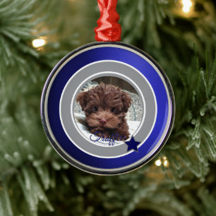 Dallas Dog Fan  Customisable Metal Ornament