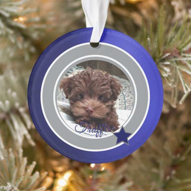 Dallas Dog Fan  Customisable Ornament (Tree)