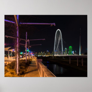 Dallas Evening Walk Poster