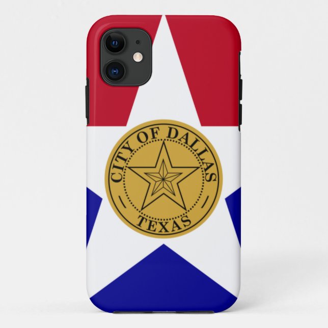 Dallas Flag Case-Mate iPhone Case (Back)