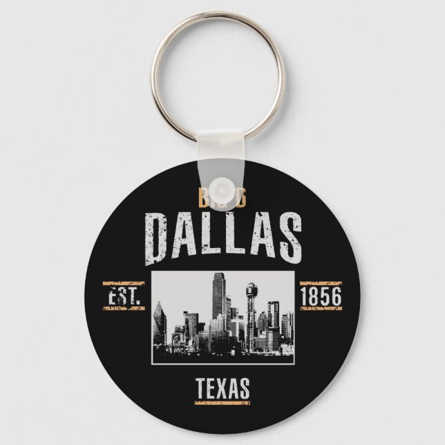 Dallas Key Ring (Front)