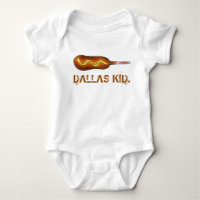 Dallas Kid TX Texas Corndog Corn Dog Mustard