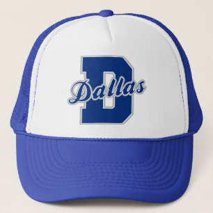 Dallas Letter Trucker Hat
