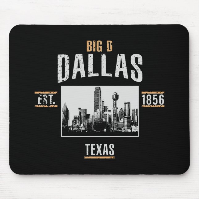Dallas Mouse Pad (Front)