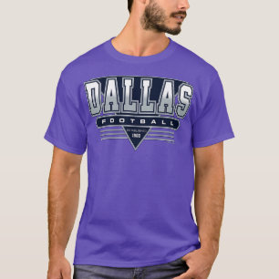 Dallas  Retro Vintage Cowboys Inspired 90s Throwba T-Shirt