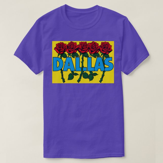 Dallas Roses TShirt (Design Front)
