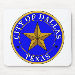 Dallas Seal Mouse Pad