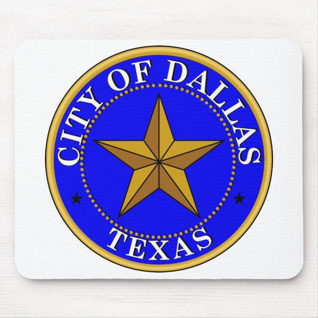 Dallas Seal Mouse Pad (Front)